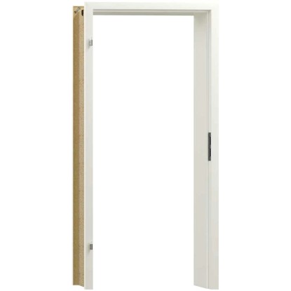 Zarge CPL DIN Links Weiss Seidenmatt (HxBxT) 202 x 85 x 8 cm Zarge CPL DIN Links Weiss Seidenmatt (HxBxT) 202 x 85 x 8 cm