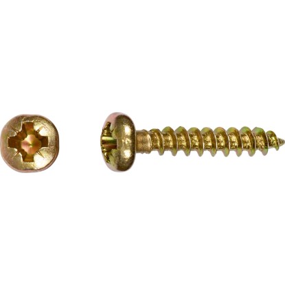 Vite universale a testa semicircolare profilo PZ Ø 3,5 x 16 mm 50 pz. Vite universale a testa semicircolare profilo PZ Ø 3,5 x 16 mm 50 pz.