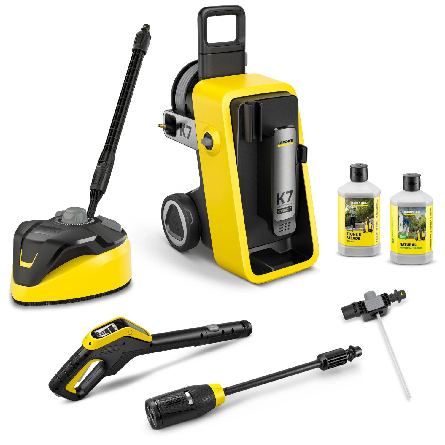 Kärcher Nettoyeur haute pression K 7 Comfort Premium Connect Home Jaune 2'200 W Kärcher Nettoyeur haute pression K 7 Comfort Premium Connect Home Jaune 2'200 W