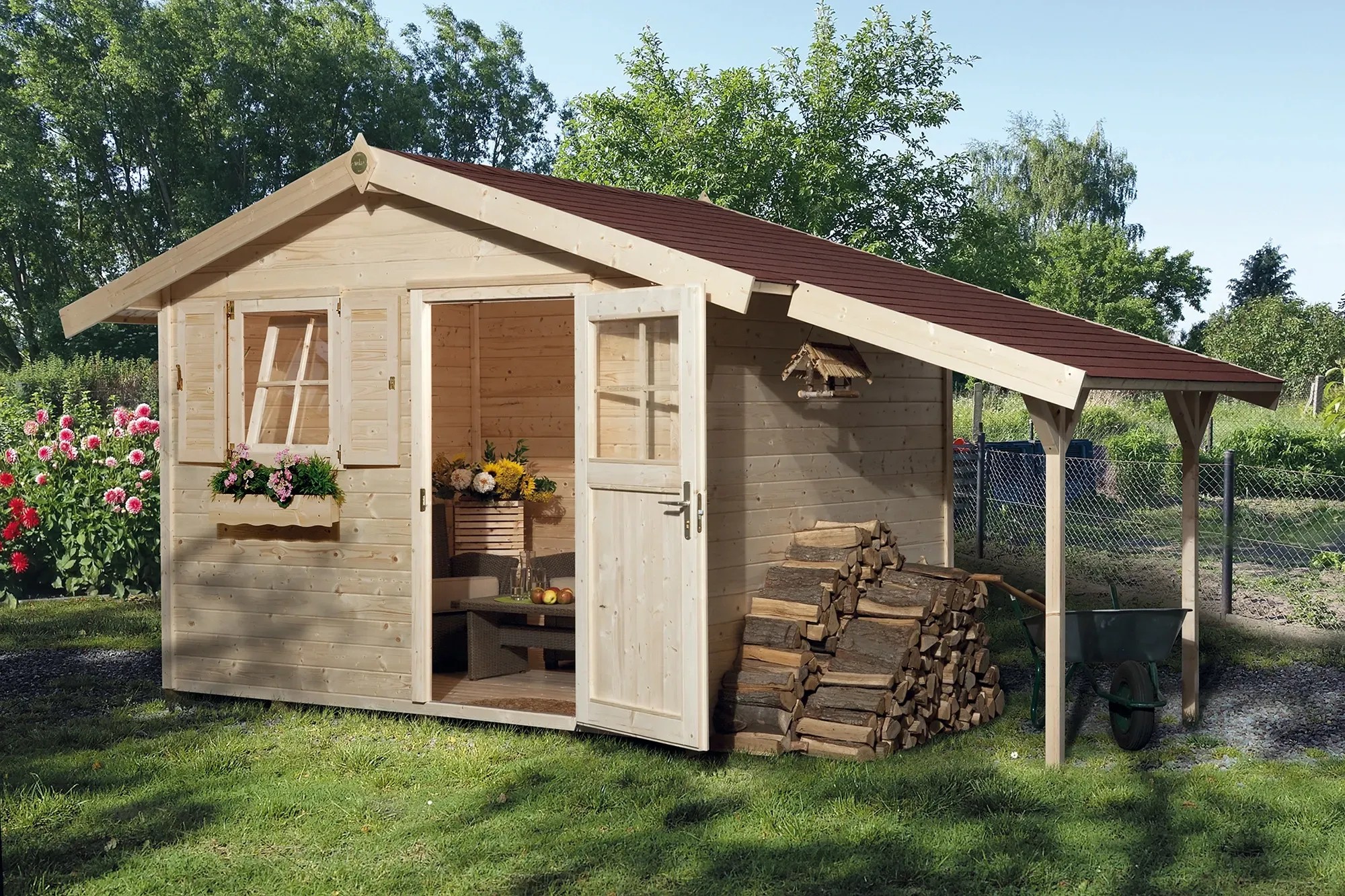 OBI Holz-Gartenhaus Bozen C Breite 420 x 235 cm OBI Holz-Gartenhaus Bozen C Breite 420 x 235 cm