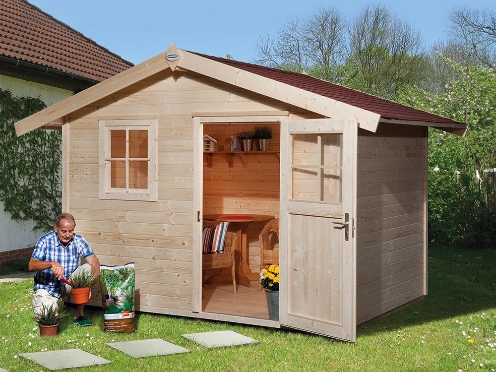 OBI Holz-Gartenhaus Bozen A / 240 x 205 cm OBI Holz-Gartenhaus Bozen A / 240 x 205 cm