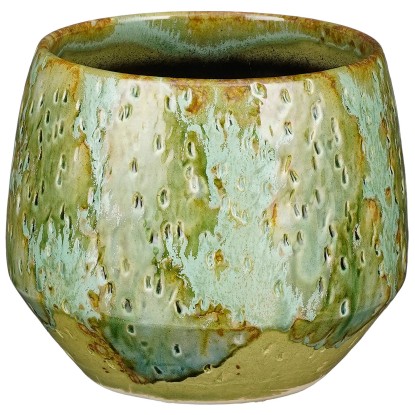 Mica Decorations Topf Harris Keramik Grün Ø 16,5 cm / Höhe 14 cm Mica Decorations Topf Harris Keramik Grün Ø 16,5 cm / Höhe 14 cm