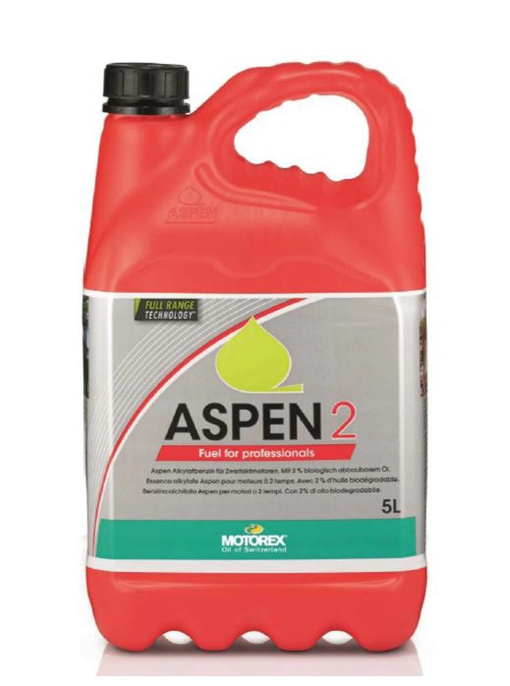 Motorex Geräte-Benzin Aspen 2-Takt / 5 l Motorex Geräte-Benzin Aspen 2-Takt / 5 l