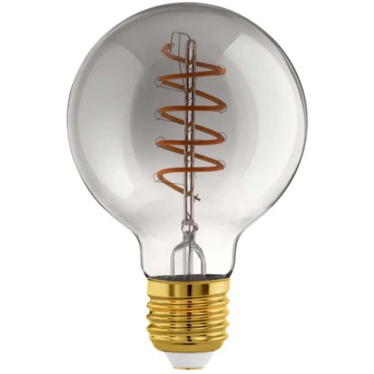 Eglo LED-Leuchtmittel Smoky Schwarz-Transparent E27 / G80 / 4 W / 2'000 K Eglo LED-Leuchtmittel Smoky Schwarz-Transparent E27 / G80 / 4 W / 2'000 K