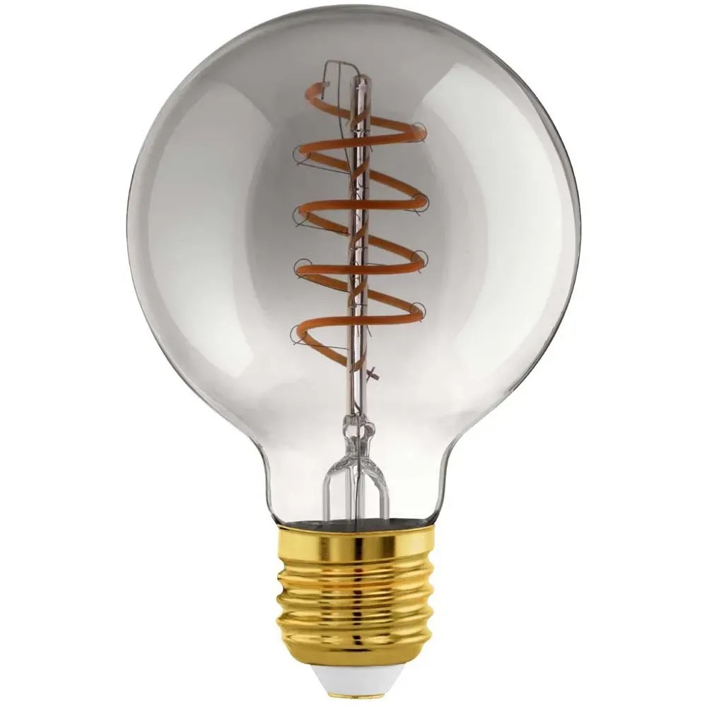 Eglo LED-Leuchtmittel Smoky Schwarz-Transparent E27 / G80 / 4 W / 2'000 K Eglo LED-Leuchtmittel Smoky Schwarz-Transparent E27 / G80 / 4 W / 2'000 K
