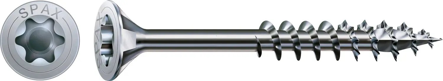 Spax Vite universale a testa svasata profilo T-Star plus Ø 5 x 60 mm 50 pz. Spax Vite universale a testa svasata profilo T-Star plus Ø 5 x 60 mm 50 pz.