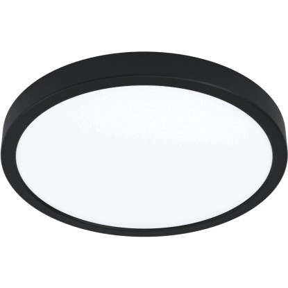 Eglo Lampada da soffitto LED Zigbee Fueva-Z rotonda Bianco Nero 19,5 W / 2500 lm Eglo Lampada da soffitto LED Zigbee Fueva-Z rotonda Bianco Nero 19,5 W / 2500 lm