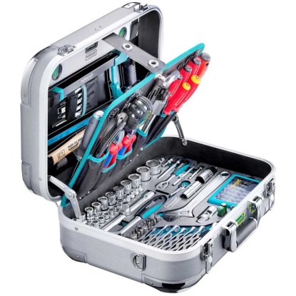 Technocraft ABS-Werkzeugkoffer Pro Chrome 185 Technocraft ABS-Werkzeugkoffer Pro Chrome 185