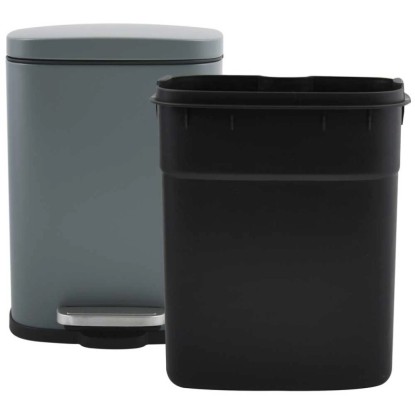 Spirella Kosmetikeimer Akira matt Grey 5 l Spirella Kosmetikeimer Akira matt Grey 5 l