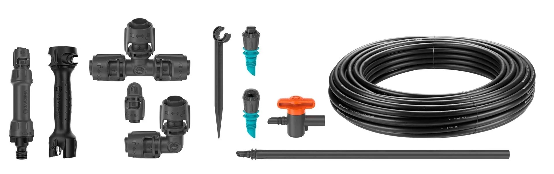 Gardena Tropfbewässerung-Set Gemüse- / Blumenbeet 60 m² Gardena Tropfbewässerung-Set Gemüse- / Blumenbeet 60 m²