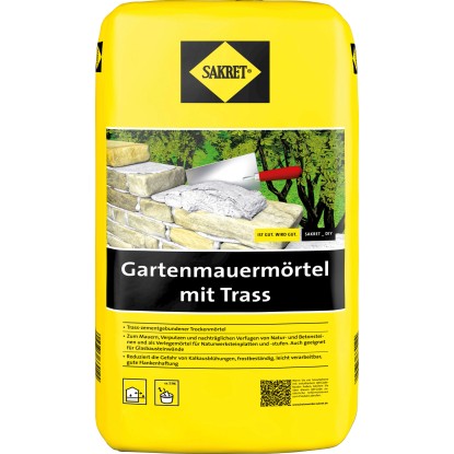 Sakret Gartenmauermörtel mit Trass 25 kg kaufen bei OBI