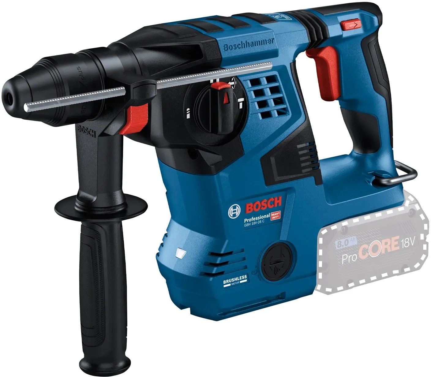 Bosch Professional Akku-Bohrhammer GBH 18V-28 C Bosch Professional Akku-Bohrhammer GBH 18V-28 C