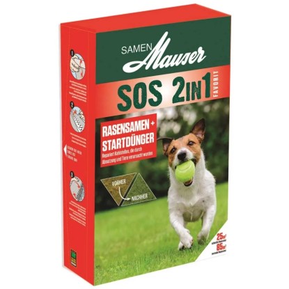 Samen Mauser SOS gazon 1 kg Samen Mauser SOS gazon 1 kg