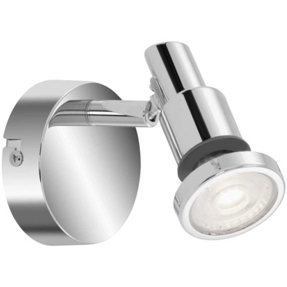 Briloner LED-Spotleuchte Bad Flamo Chrom 1 x GU10 / 4 W Briloner LED-Spotleuchte Bad Flamo Chrom 1 x GU10 / 4 W