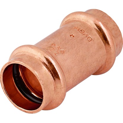Manicotto a pressare rame Ø 22 mm Manicotto a pressare rame Ø 22 mm