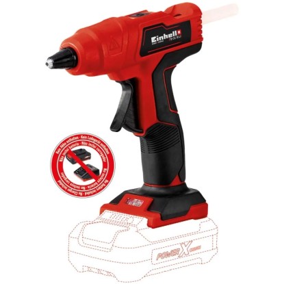 Einhell Pistola per colla a caldo a batteria TE-CG 18 Li senza batteria Einhell Pistola per colla a caldo a batteria TE-CG 18 Li senza batteria