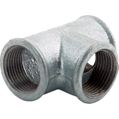 Raccordo a T ghisa malleabile 24,1 mm (Rp 3/4) Raccordo a T ghisa malleabile 24,1 mm (Rp 3/4)