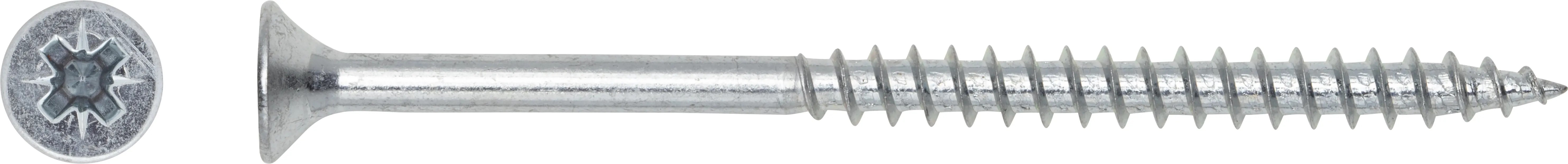 Vite universale a testa svasata profilo PZ Ø 6 x 40 mm 10 pz. Vite universale a testa svasata profilo PZ Ø 6 x 40 mm 10 pz.