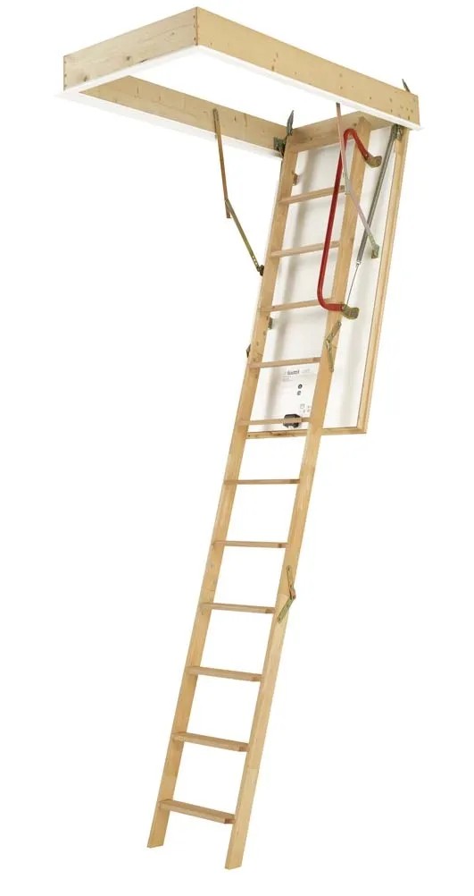 Dolle Escalier de grenier Isotrend 3 pièces 130 x 70 cm avec main courante incl. Dolle Escalier de grenier Isotrend 3 pièces 130 x 70 cm avec main courante incl.