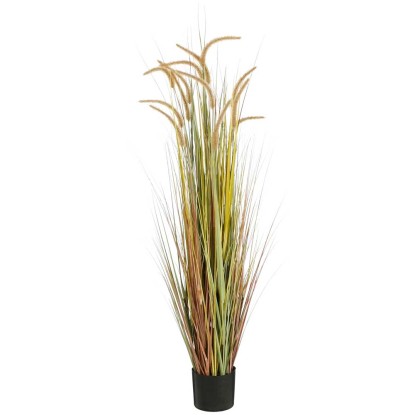 Mica Decorations Kunstpflanze Federgras Dogtail Grün Topf Ø 70 cm / Höhe 150 cm Mica Decorations Kunstpflanze Federgras Dogtail Grün Topf Ø 70 cm / Höhe 150 cm