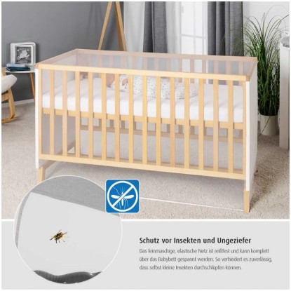 Reer BiteSafe Insektenschutz für Kinder- und Reisebetten Polyester Weiss Reer BiteSafe Insektenschutz für Kinder- und Reisebetten Polyester Weiss