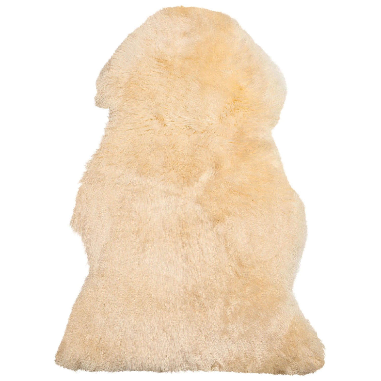 Schaffell-Teppich Uluru Langhaar Beige 100 - 110 cm Schaffell-Teppich Uluru Langhaar Beige 100 - 110 cm
