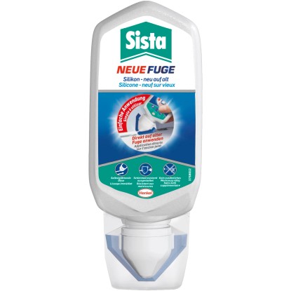 Sista Silicone per sanitari Neue Fuge tubetto Bianco 80 ml Sista Silicone per sanitari Neue Fuge tubetto Bianco 80 ml