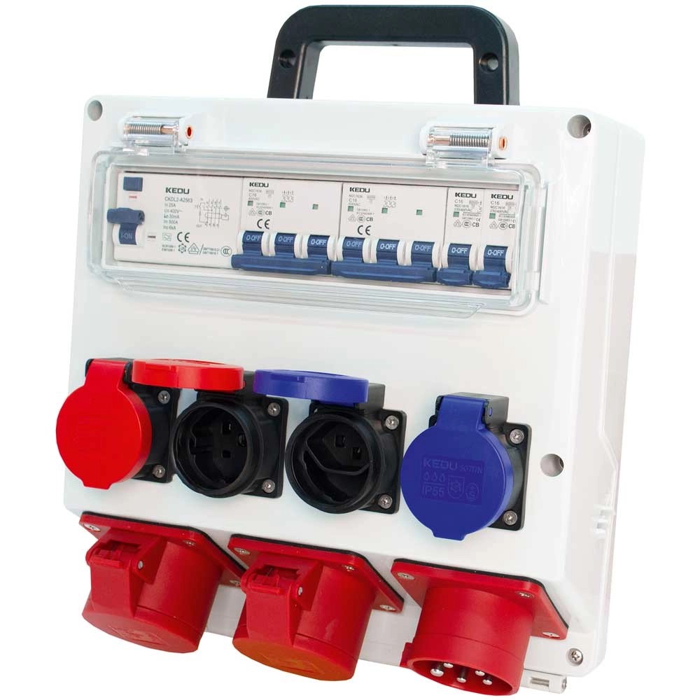 Steffen Baustromverteiler 16A bestückt IP55 Steffen Baustromverteiler 16A bestückt IP55