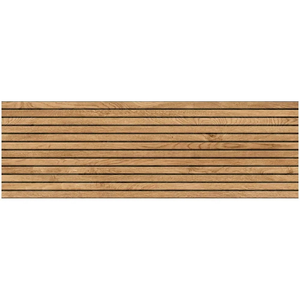 Cersanit Piastrella da parete Oslo Lamelle Beige strutturata opaca 30 x 90 cm Cersanit Piastrella da parete Oslo Lamelle Beige strutturata opaca 30 x 90 cm