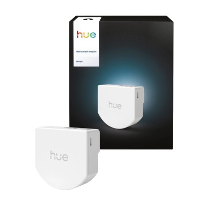 Philips Hue Wandschaltermodul für Hue Lampen Weiss 41 x 37 mm Philips Hue Wandschaltermodul für Hue Lampen Weiss 41 x 37 mm