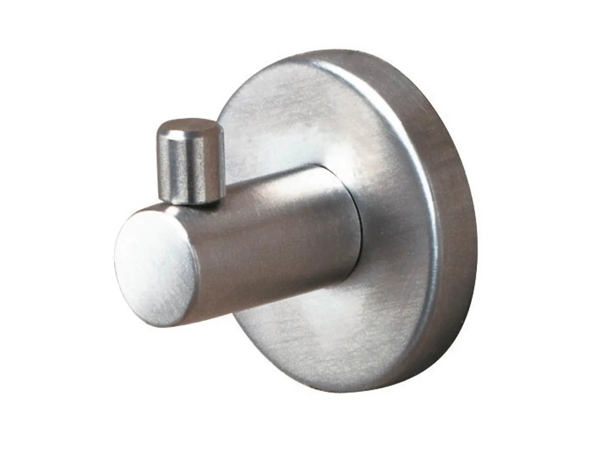 Boston Design-Haken klein Edelstahl gebürstet Boston Design-Haken klein Edelstahl gebürstet