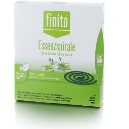 Finito Essenzspirale Citronella 10 Stk. Finito Essenzspirale Citronella 10 Stk.