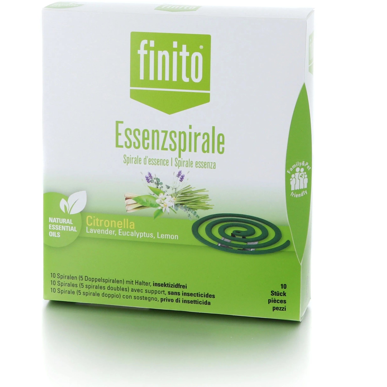 Finito Essenzspirale Citronella 10 Stk. Finito Essenzspirale Citronella 10 Stk.