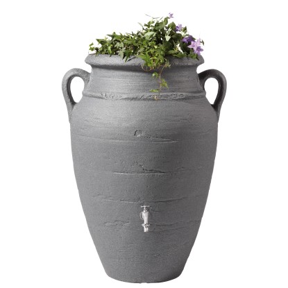 Garantia Regenwasser-Amphore Antik Kunststoff Granit 250 l / Ø 70 cm Garantia Regenwasser-Amphore Antik Kunststoff Granit 250 l / Ø 70 cm
