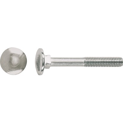 Bullone a testa tonda M6 x 30 mm acciaio inox A2 10 pz. Bullone a testa tonda M6 x 30 mm acciaio inox A2 10 pz.