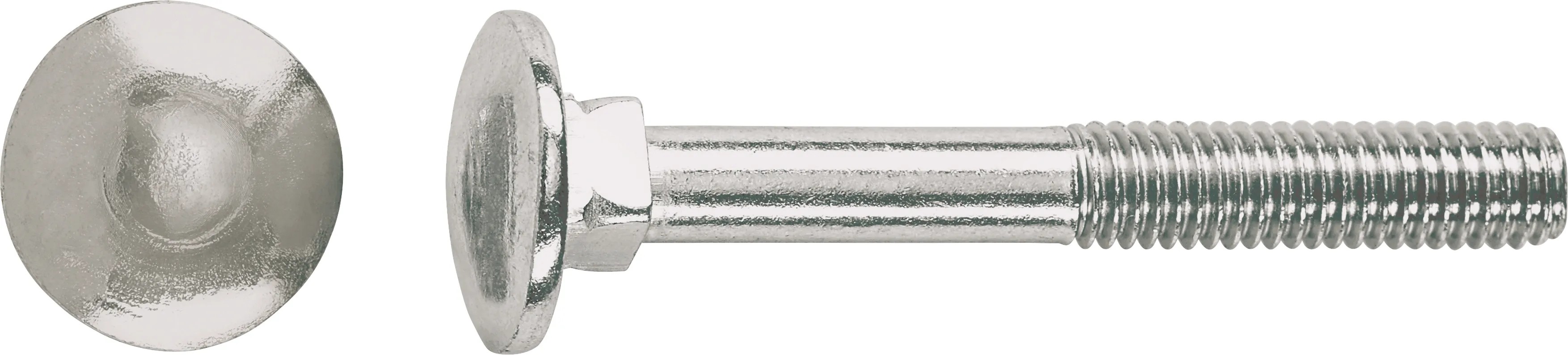 Bullone a testa tonda M6 x 30 mm acciaio inox A2 10 pz. Bullone a testa tonda M6 x 30 mm acciaio inox A2 10 pz.
