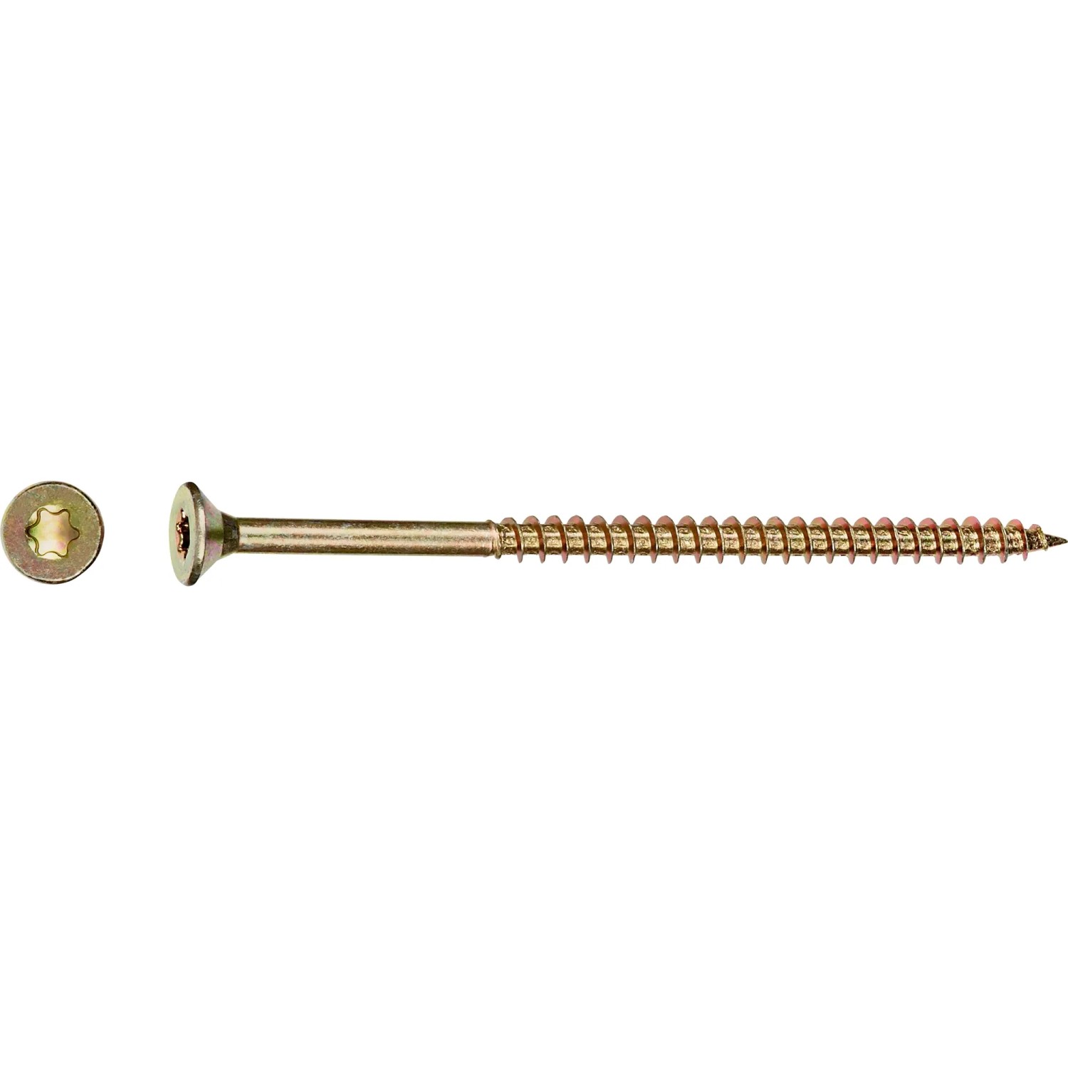 Senkkopf-Universalschraube TX-Antrieb Ø 6 x 100 mm / 100 Stk. Senkkopf-Universalschraube TX-Antrieb Ø 6 x 100 mm / 100 Stk.