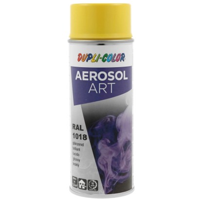 Dupli-Color Vernice Spray Aerosol-Art RAL 1018 Giallo zinco 400 ml Dupli-Color Vernice Spray Aerosol-Art RAL 1018 Giallo zinco 400 ml
