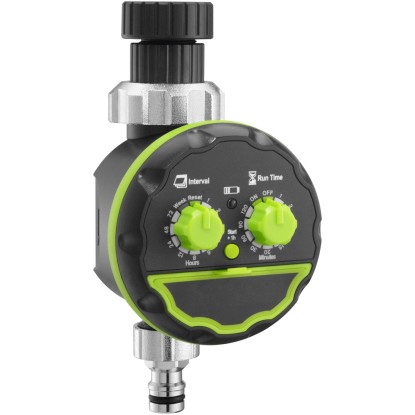 Geka® Computer per irrigazione elettronico 1 uscita G3/4+G1 adattatore rubinetto Geka® Computer per irrigazione elettronico 1 uscita G3/4+G1 adattatore rubinetto