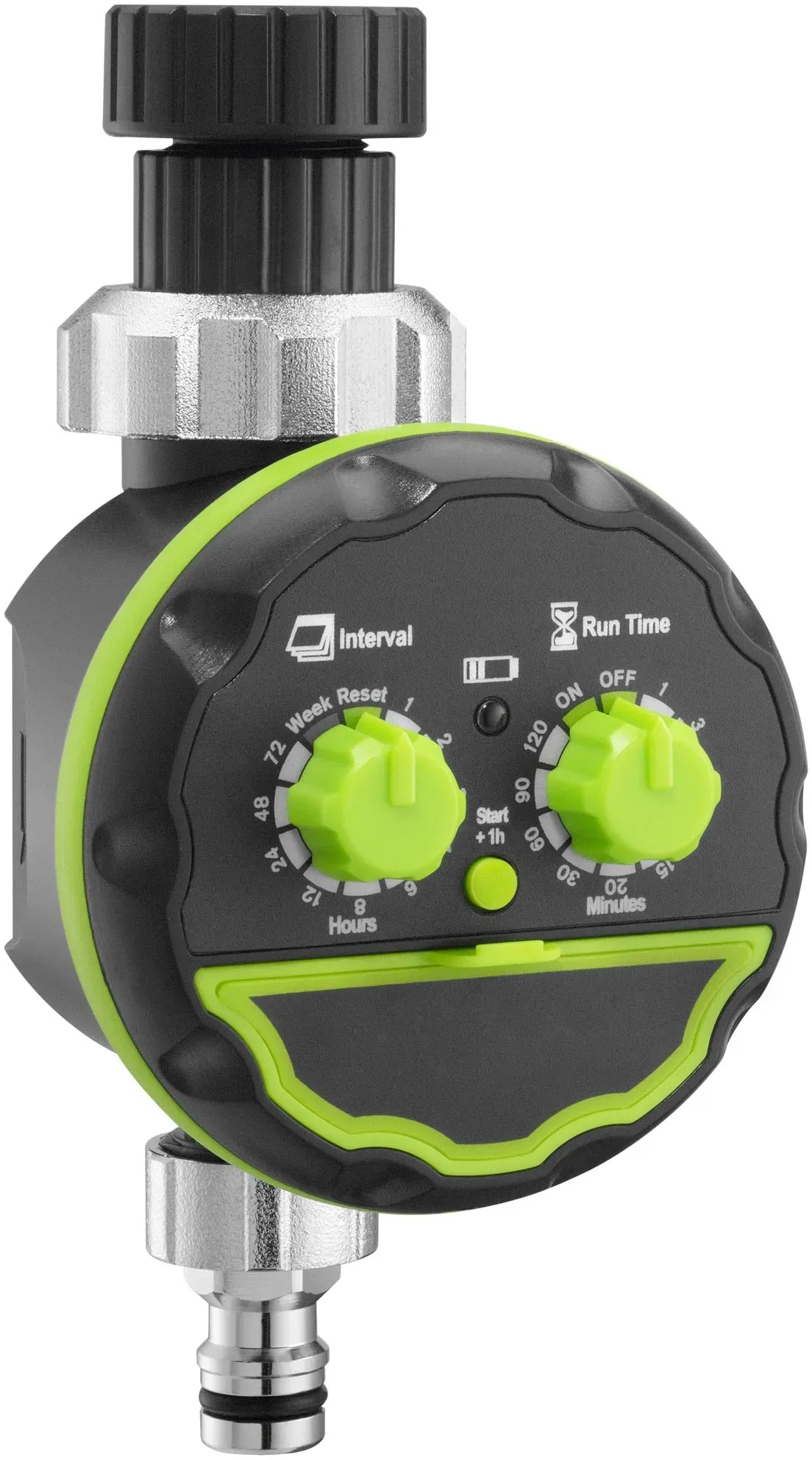 Geka® Computer per irrigazione elettronico 1 uscita G3/4+G1 adattatore rubinetto Geka® Computer per irrigazione elettronico 1 uscita G3/4+G1 adattatore rubinetto