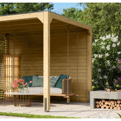 Karibu Seitenwand für Fyrkant Pavillon Karibu Seitenwand für Fyrkant Pavillon