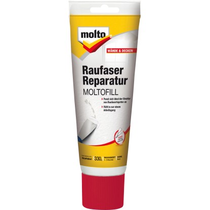 Molto Raufaser-Reparatur Moltofill Tube 330 g Molto Raufaser-Reparatur Moltofill Tube 330 g