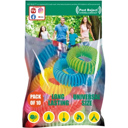 Best Direct Armbänder Pest Reject Citronella 10 Stk. Best Direct Armbänder Pest Reject Citronella 10 Stk.