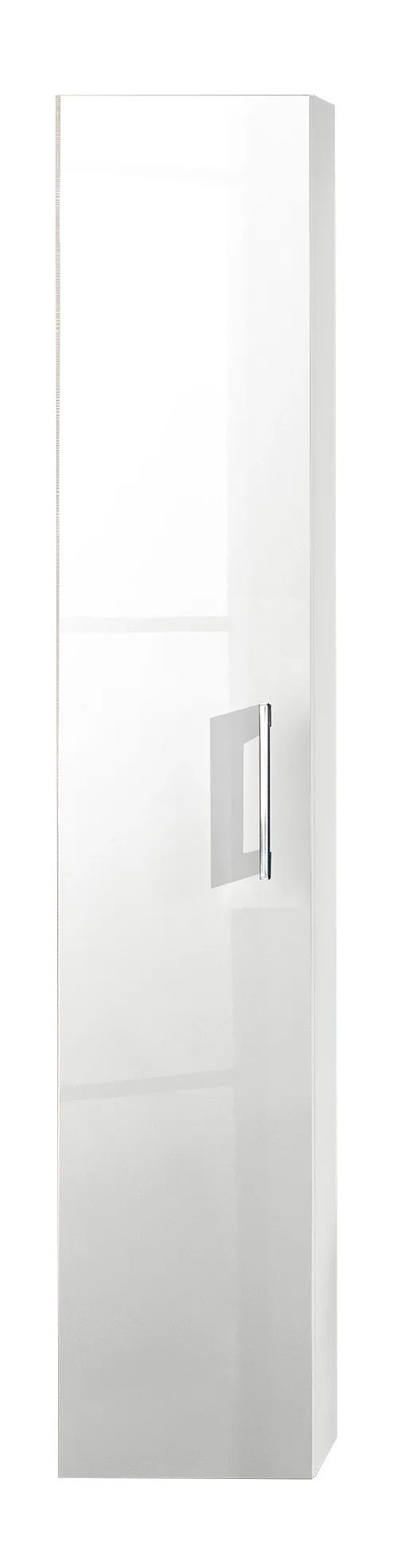 Hochschrank Maranello gläzend Weiss lackiert (HxB) 160 x 30 cm Hochschrank Maranello gläzend Weiss lackiert (HxB) 160 x 30 cm