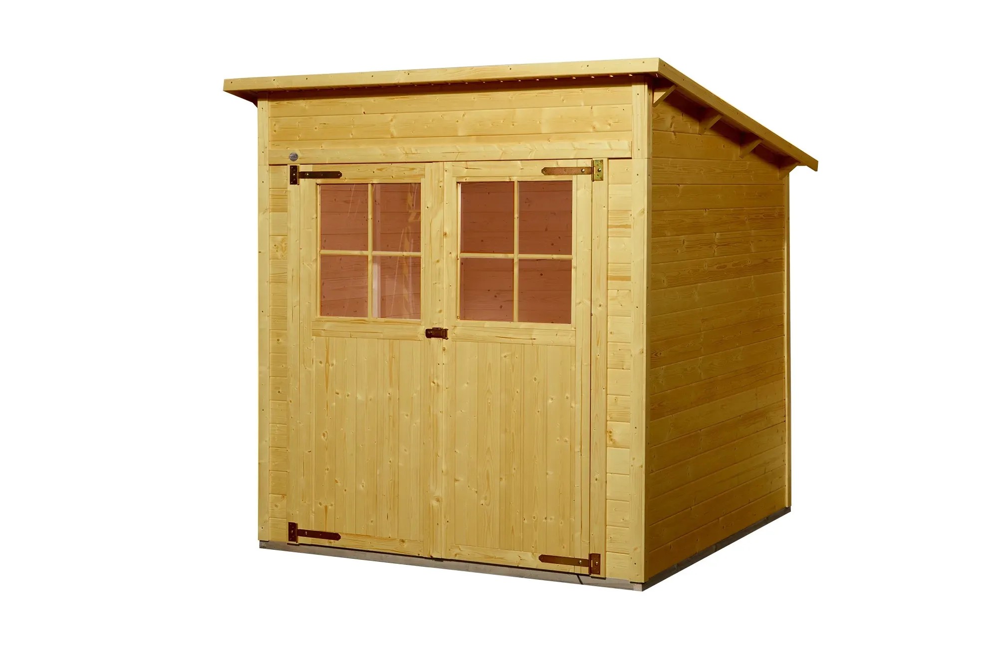 Weka Gartenhaus 325 Lasur Eiche hell Gr. 1 Weka Gartenhaus 325 Lasur Eiche hell Gr. 1