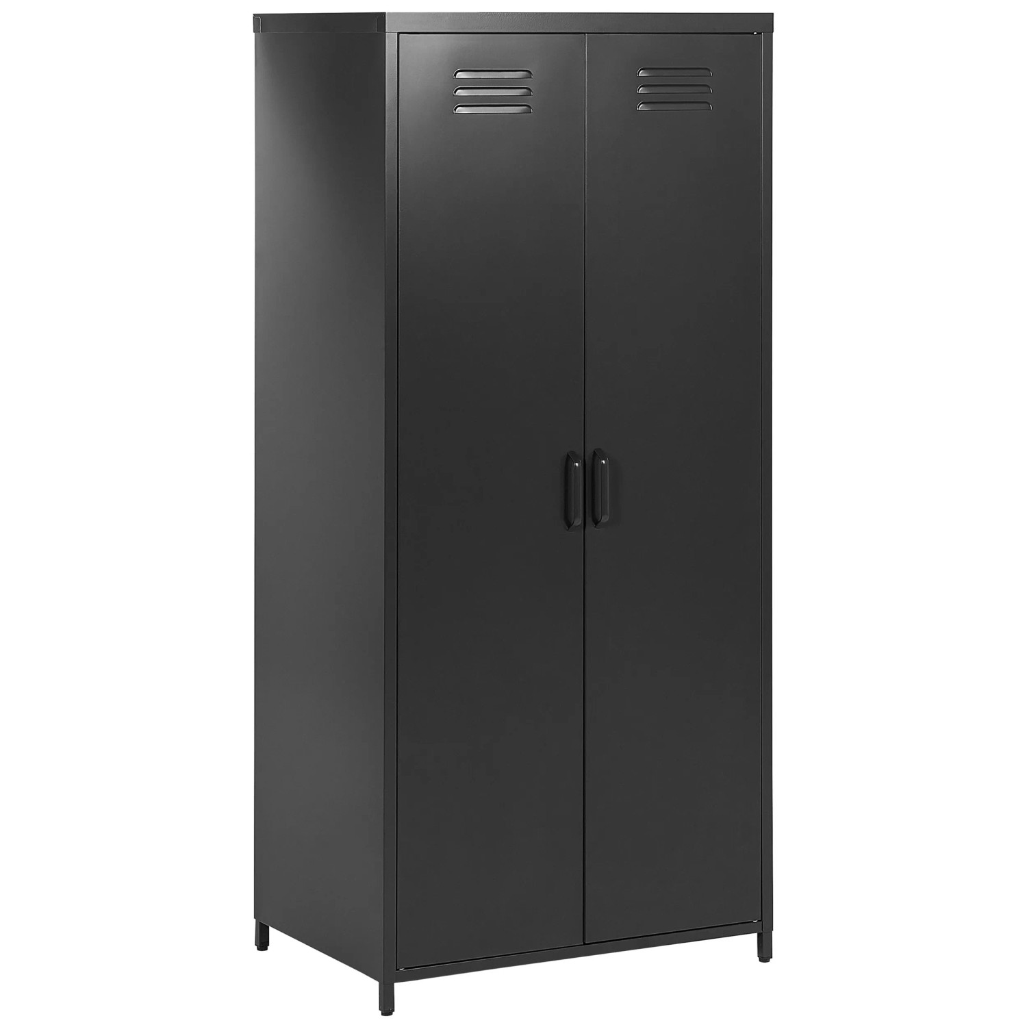 Beliani Armoire Varna métal Noire (HxlxP) 171 x 76 x 50 cm Beliani Armoire Varna métal Noire (HxlxP) 171 x 76 x 50 cm