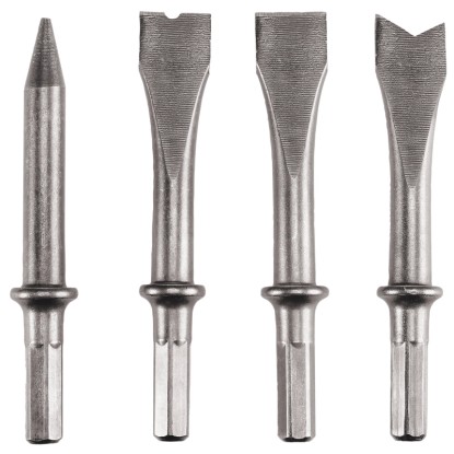 Einhell Set di scalpelli accessori per compressore 4 pz. Einhell Set di scalpelli accessori per compressore 4 pz.