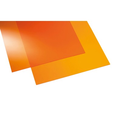 Acryl Platte Eben glatt Orange 250 x 500 mm / Stärke 3 mm Acryl Platte Eben glatt Orange 250 x 500 mm / Stärke 3 mm