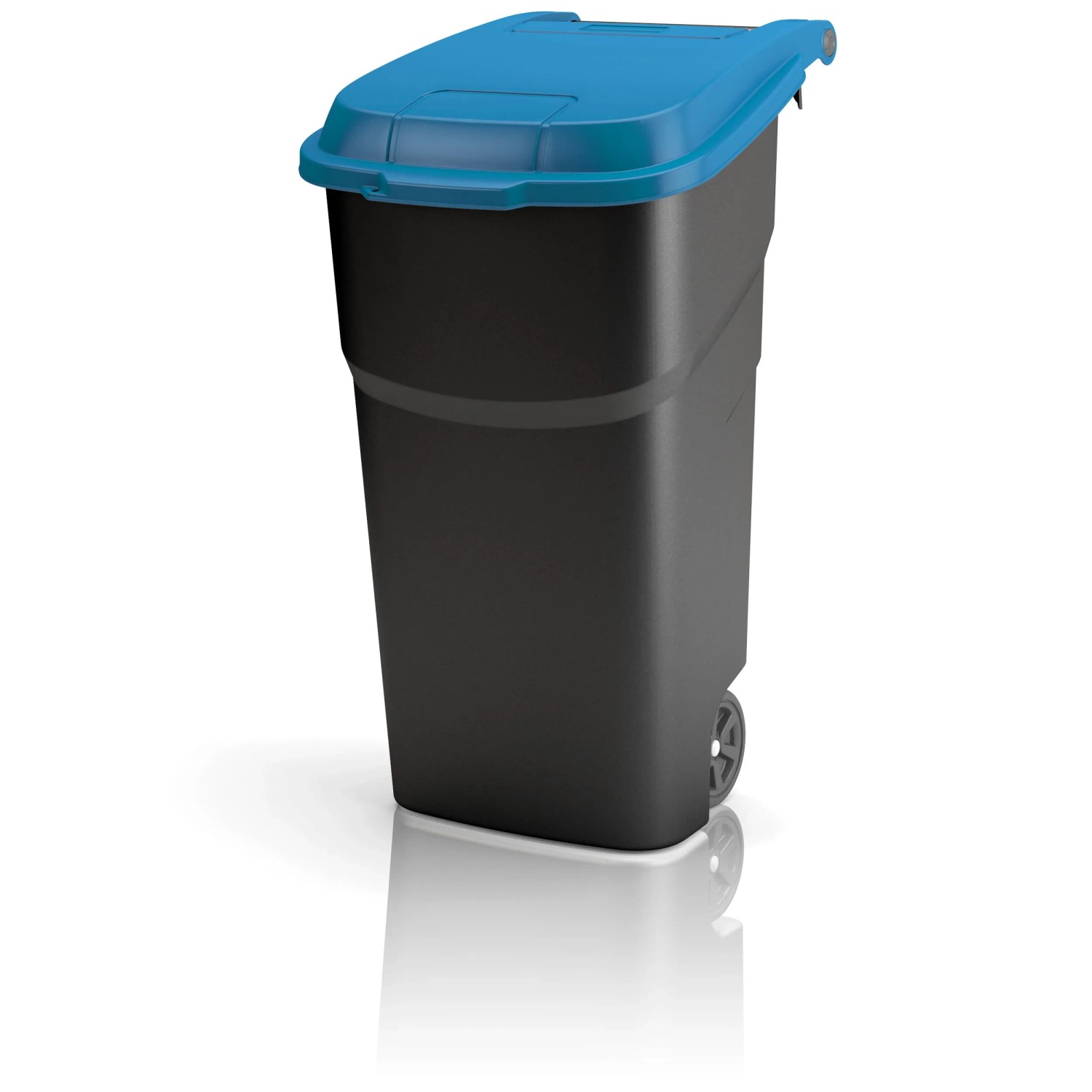 Rotho Bidone rifiuti Atlas Blu Antracite 100 l Rotho Bidone rifiuti Atlas Blu Antracite 100 l