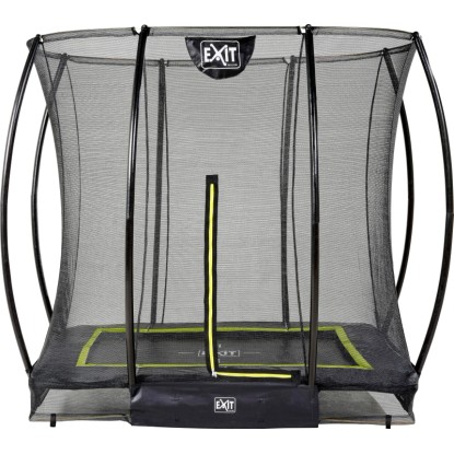 Exit Bodentrampolin Silhouette mit Sicherheitsnetz Schwarz 153 x 214 cm Exit Bodentrampolin Silhouette mit Sicherheitsnetz Schwarz 153 x 214 cm